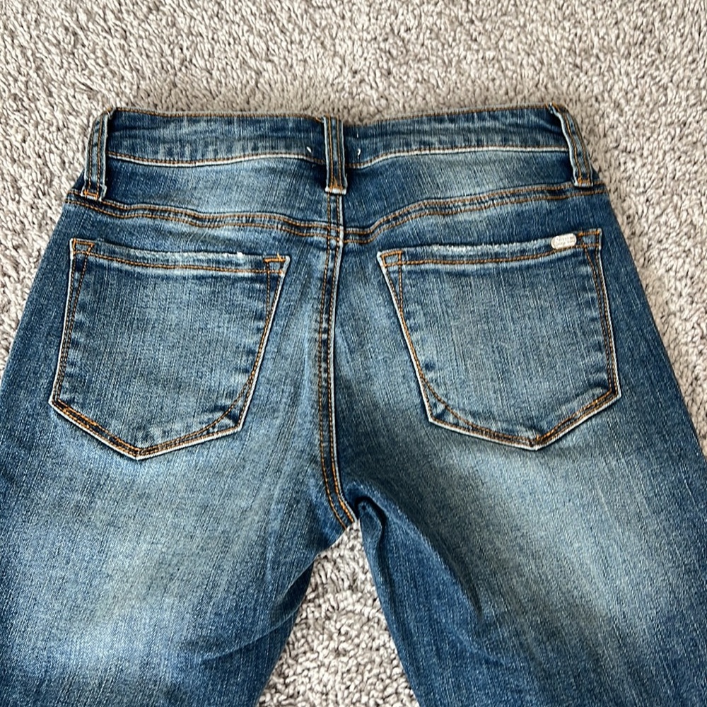 Vici A2 Jeans Asher Medium Rise Distressed Skinny Jeans New - Picture 10 of 11